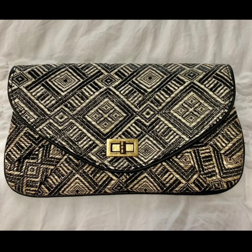 Boho Print Envelope Clutch Purse - Picture 2 of 10